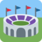 Stadium emoji on Twitter